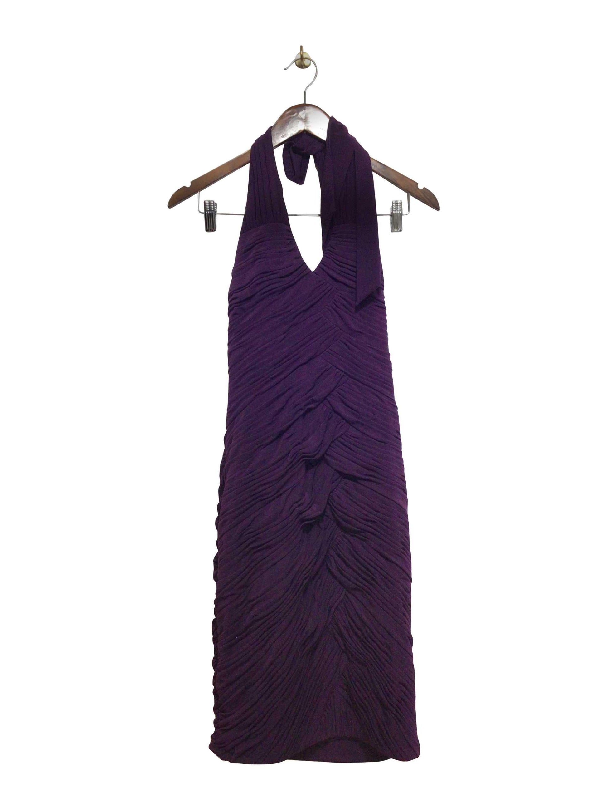 ADRIANNA PAPELL Regular fit Wrap Dress in Purple - 6 - Velora