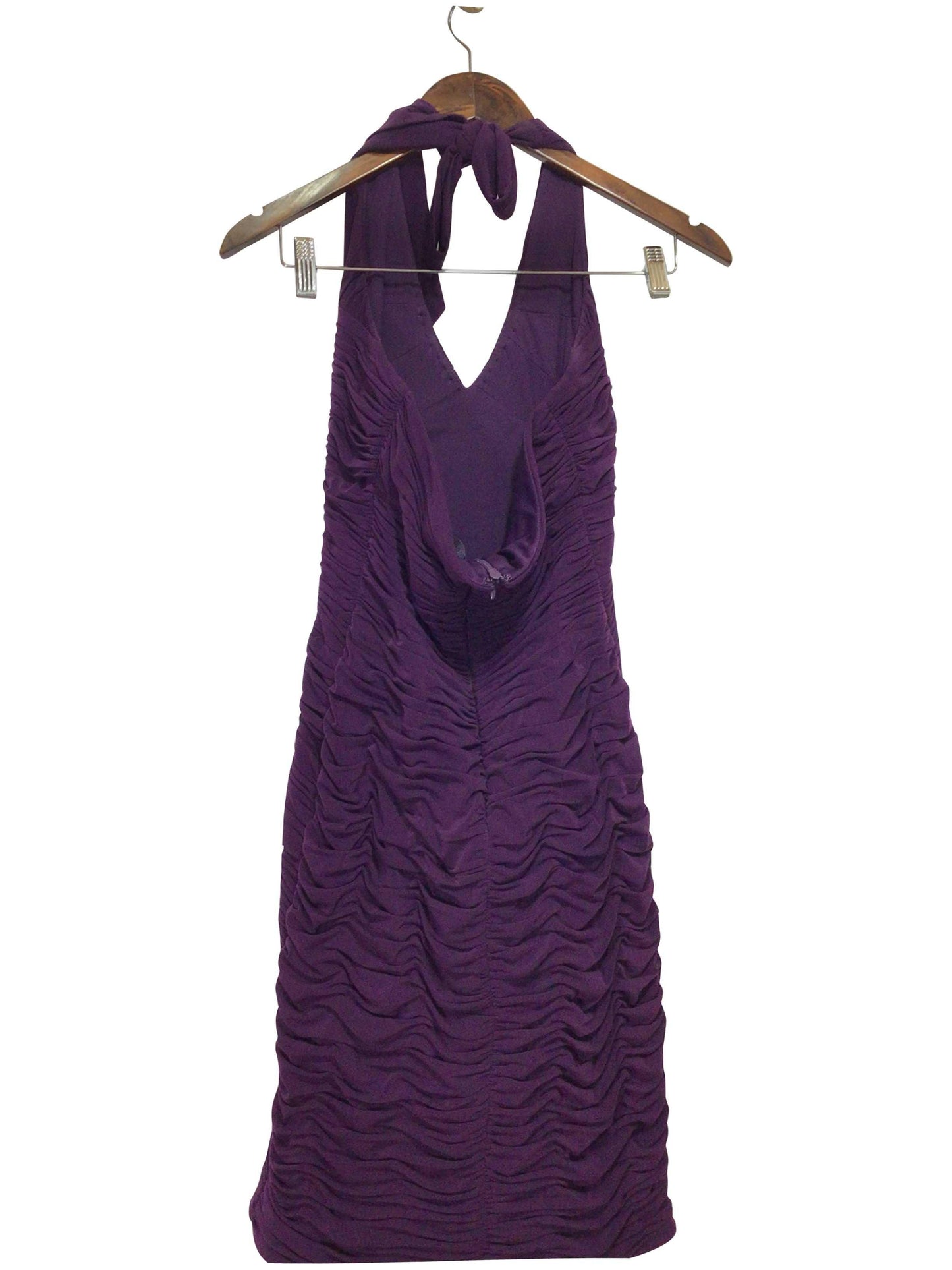 ADRIANNA PAPELL Regular fit Wrap Dress in Purple - 6 - Velora
