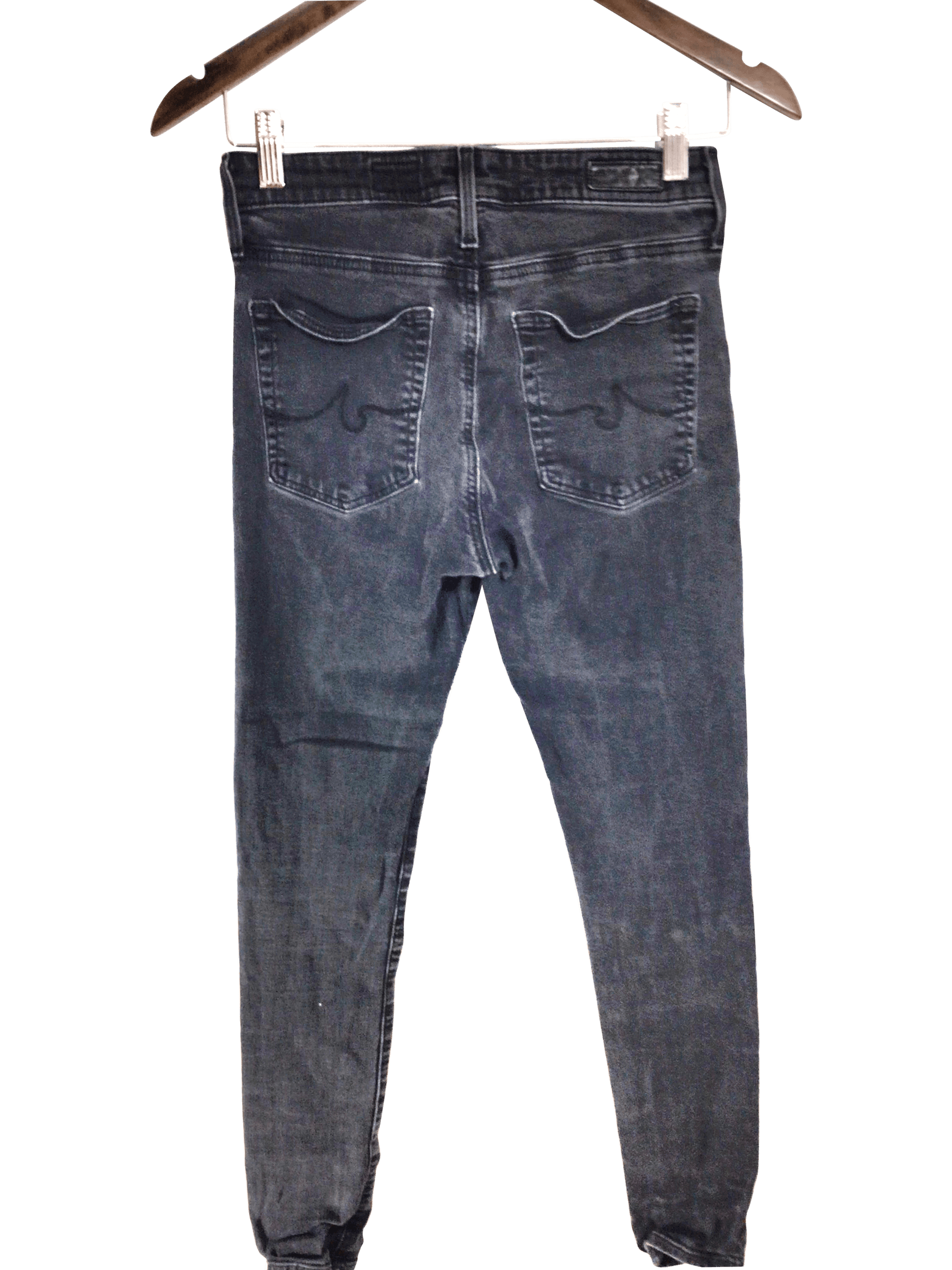 ADRIANO GOLDSCHMIED Women Straight-Legged Jeans Regular fit in Gray - 27 - Velora Luxury Fashion