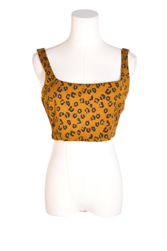 AERIE Women Crop Tops Regular fit in Brown - L - Velora Luxury Fashion