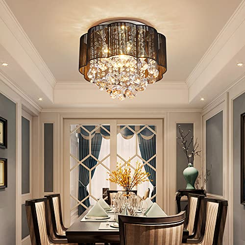 AGV LIGHTING 20102 Crystal Ceiling Light Fixture - Velora Luxury Fashion