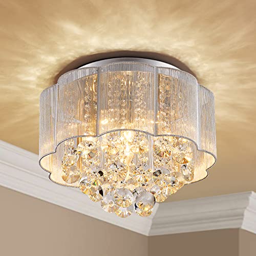 AGV LIGHTING 20102 Crystal Ceiling Light Fixture - Velora Luxury Fashion