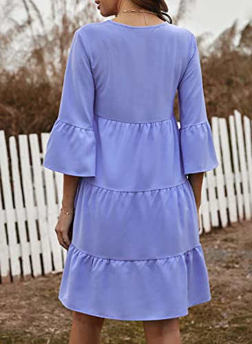 AILUNSNIKA Women Long Sleeve Mini Dress - Velora Luxury Fashion