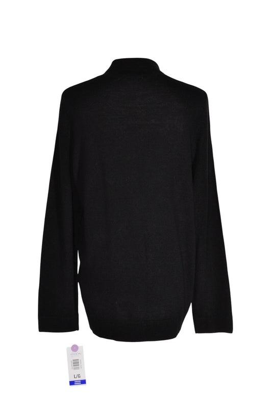 ALIA Women Sweaters Regular fit in Black - L - Velora Luxury Fashion