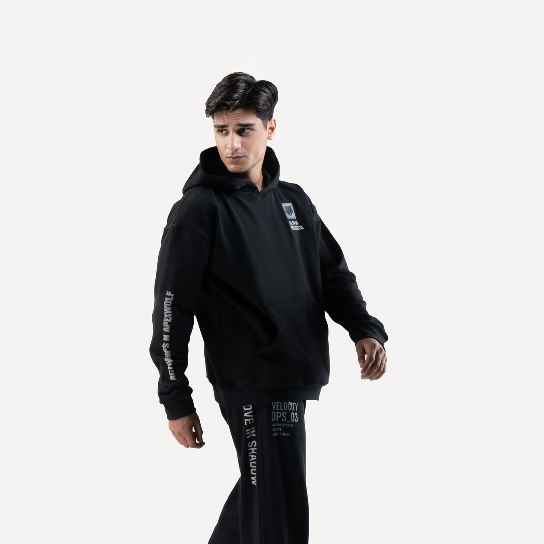 ALPHA PROTOCOL TOP — WAR BLACK - Velora Luxury Fashion