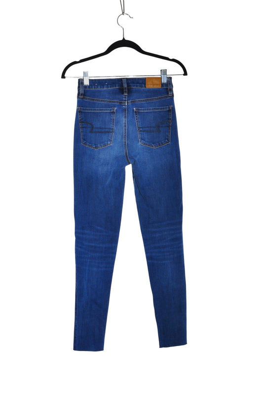 AMERICAN EAGLE Women Skinny Jeans Regular fit in Blue - 0 - Velora Luxury Fashion