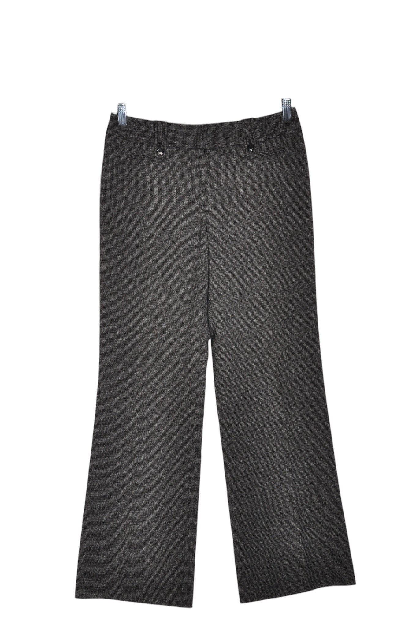 ANN TAYLOR Women Work Pants Regular fit in Gray - 6 - Velora Luxury Fashion