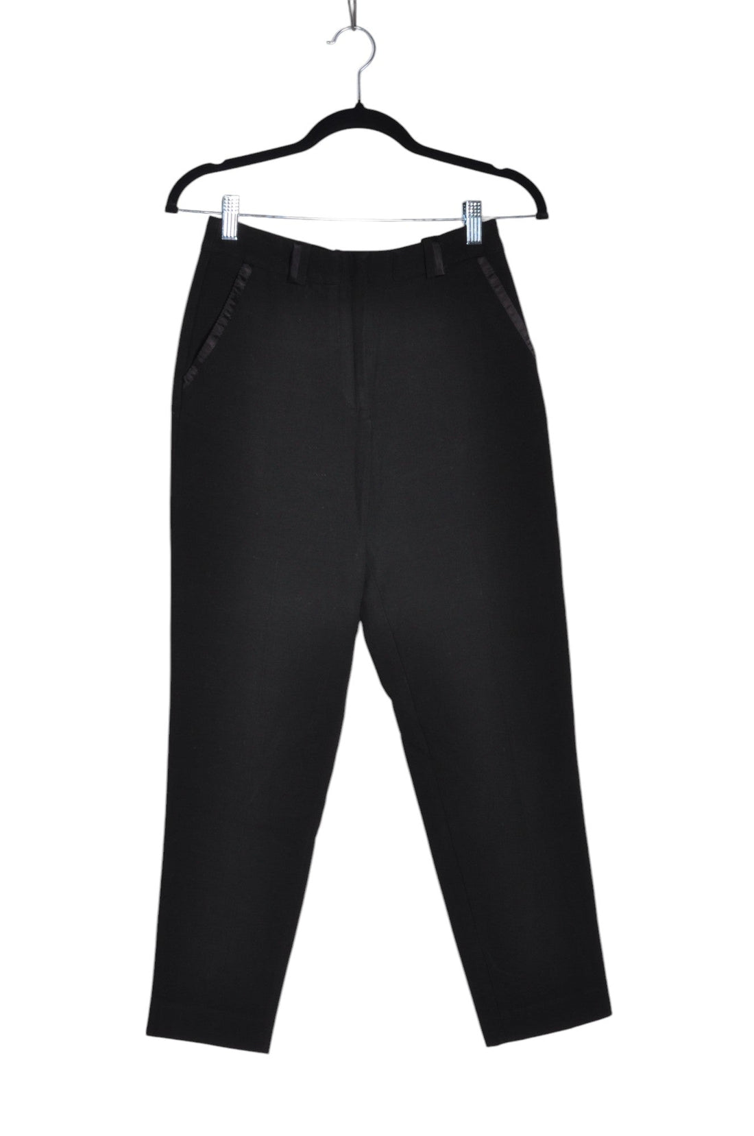 ARMANI Women Work Pants Regular fit in Black - 2 - Velora Luxury Fashion