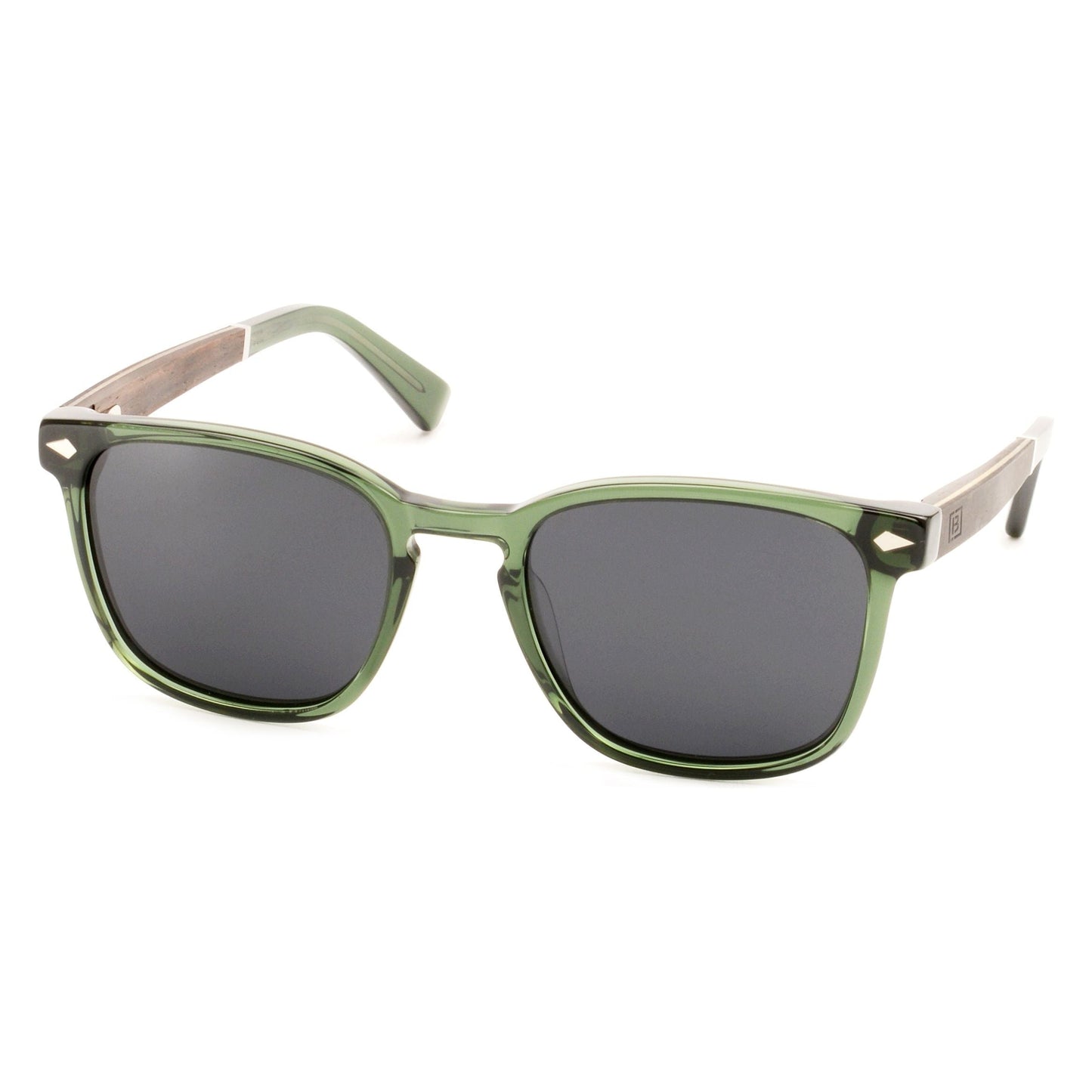 Eddie - Acetate & Wood Sunglasses - Velora Luxury Fashion