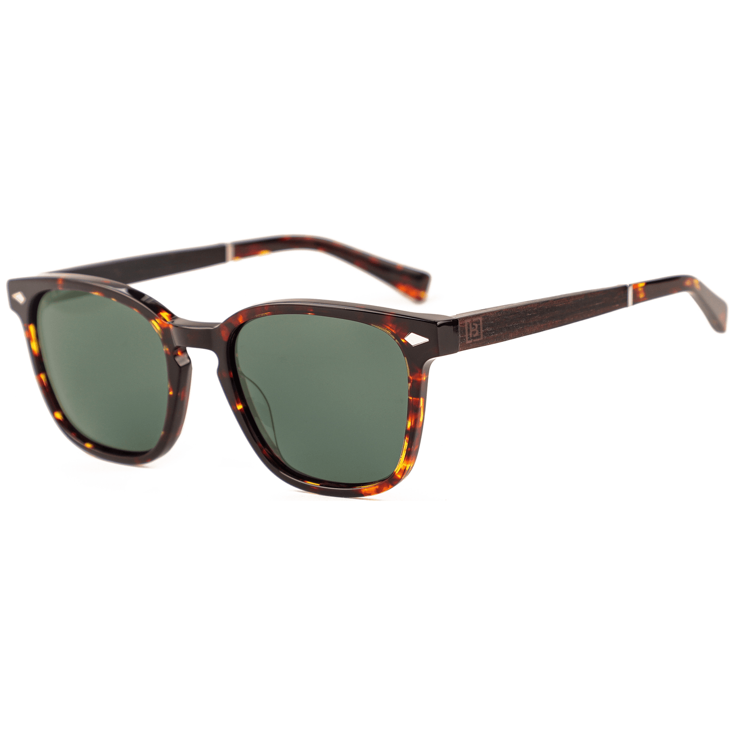 Eddie - Acetate & Wood Sunglasses - Velora Luxury Fashion