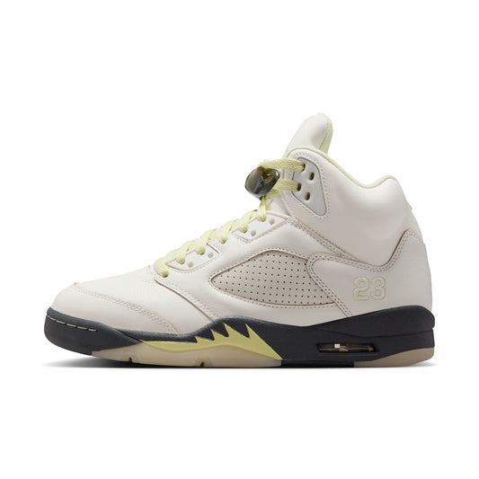 W Air Jordan 5 Retro "Luminous Green and Sail" IM7592-130 - Velora