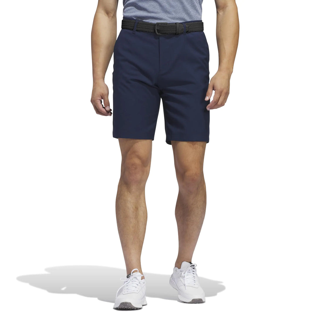 Adidas Men's Collegiate Navy Golf Twill Shorts - Velora Luxury Fashion