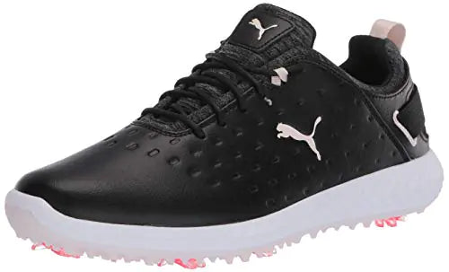 Puma Women's Ignite Blaze Pro Golf Cleats in Black-Rosewater