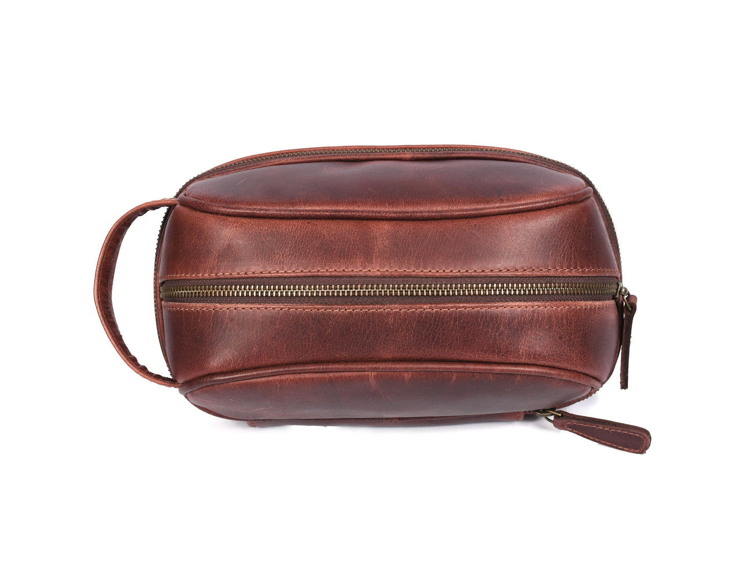Akron Leather Toiletry Bag - Velora Luxury Fashion