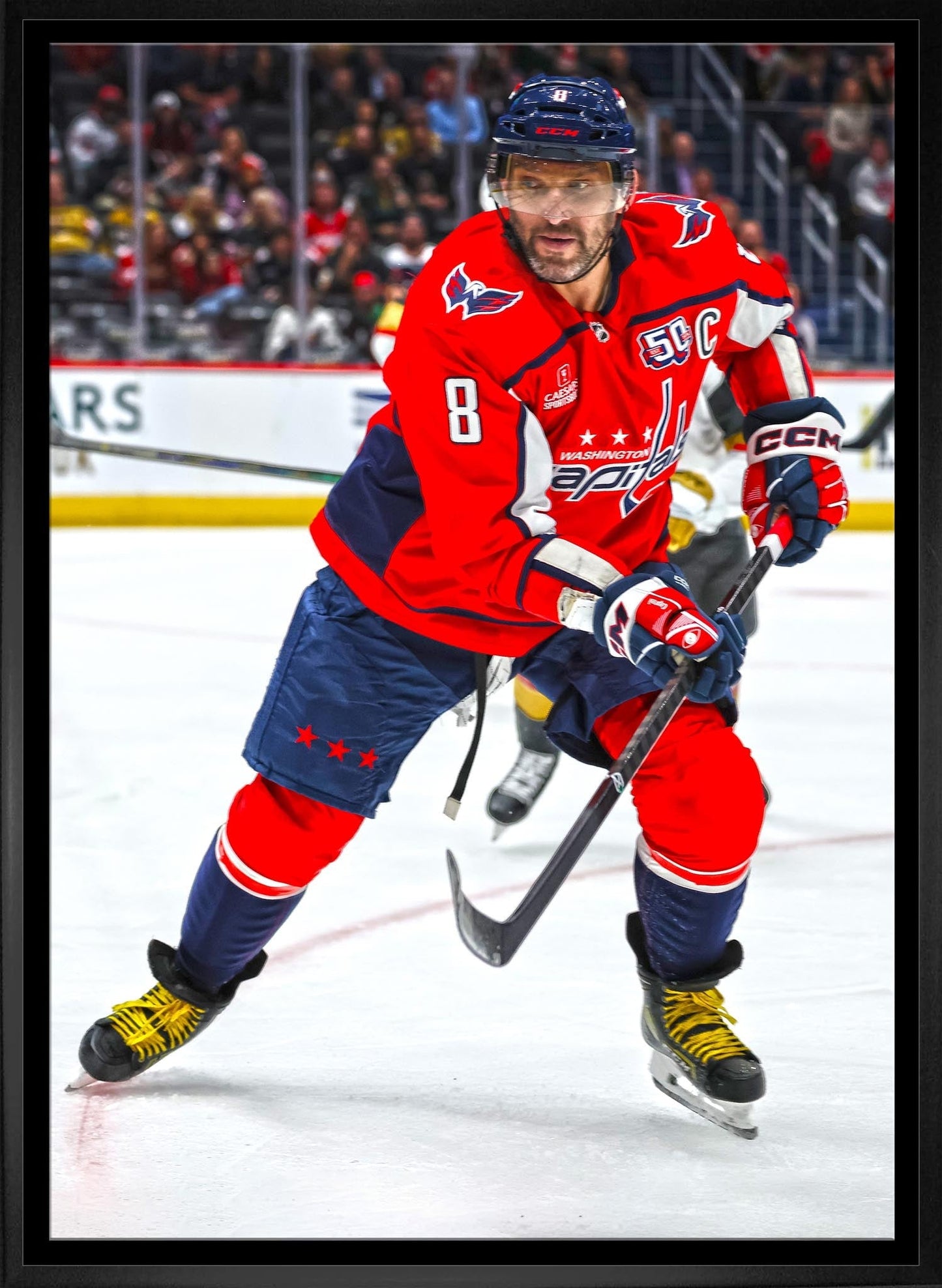 Alexander Ovechkin 20x29 Framed Canvas Washington Capitals - Velora Luxury Fashion
