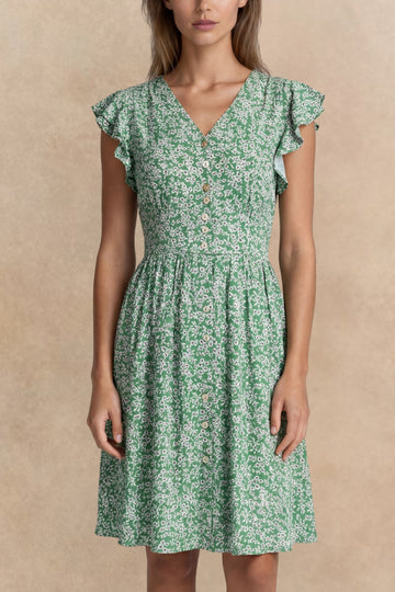 Alma Dress Short Ditsy Floral