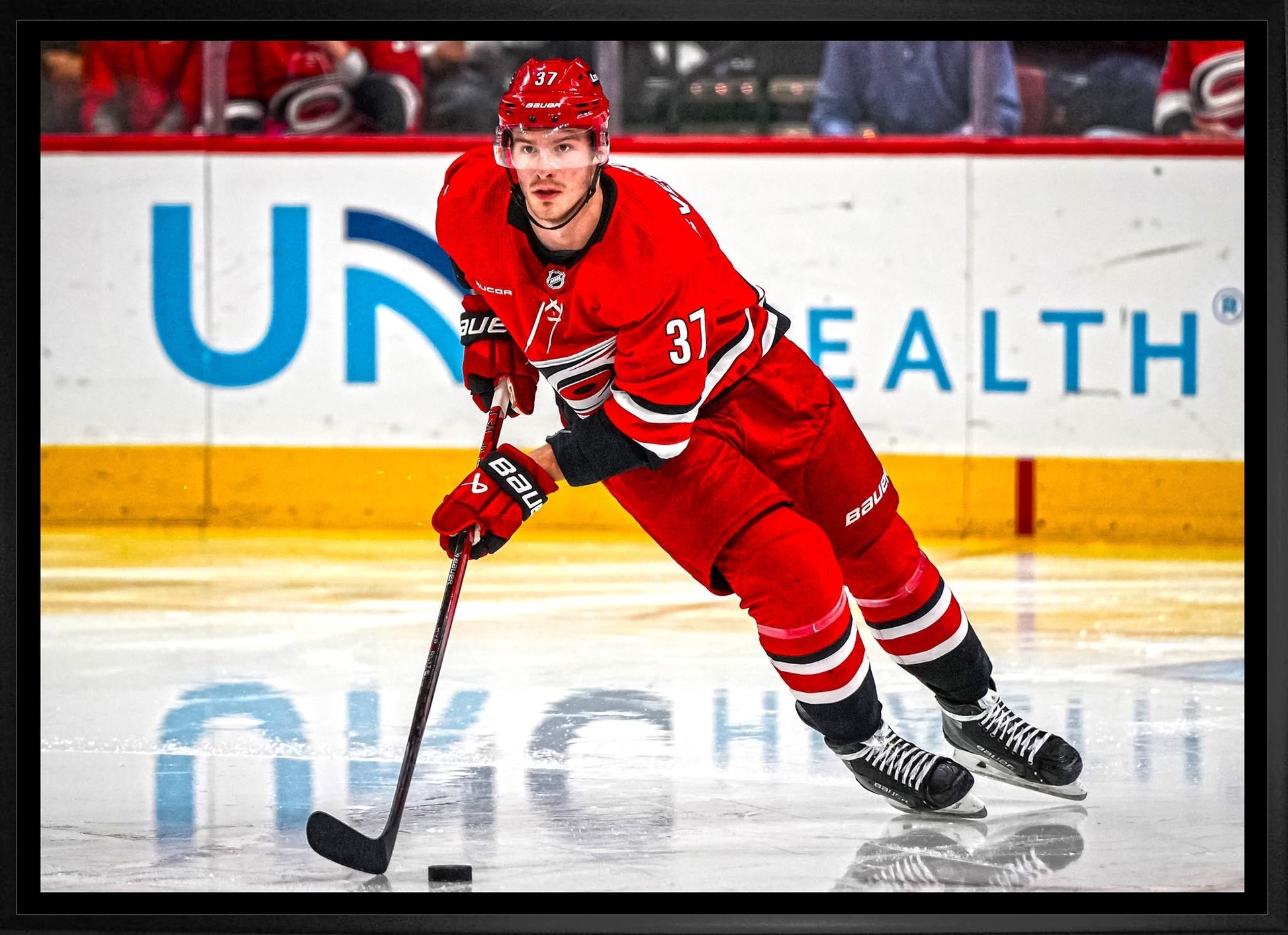 Andrei Svechnikov 20x29 Framed Canvas Carolina Hurricanes - Velora Luxury Fashion