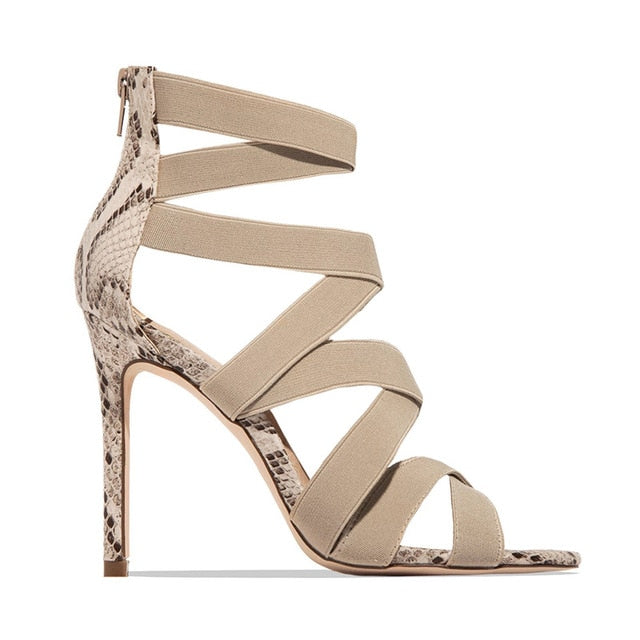 Ankle Wrap Heels - Velora Luxury Fashion