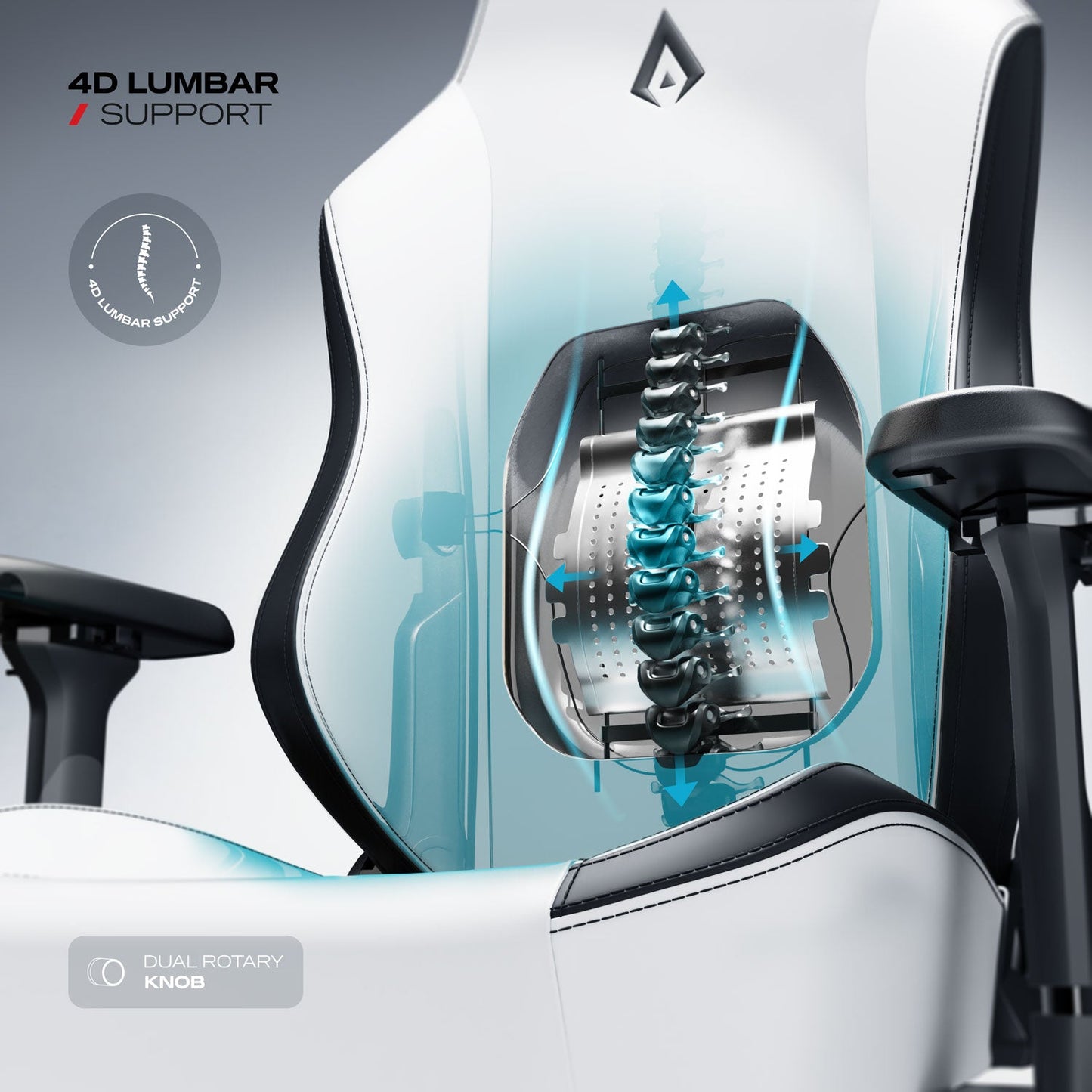 Apex Series - Arctic White Gaming Chair