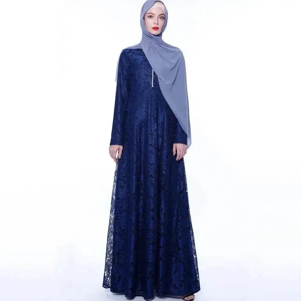 Women's Lace Abaya Dress