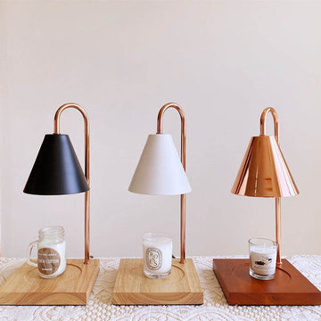 Aromatherapy Diffuser Wax Electric Melt Warmer Safety Yankee Candle Lamp Essential Oil Burner Night Light For Home Bedroom Decor