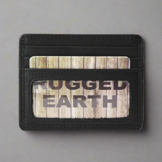Rugged Earth Men's Credit Card Wallet Boutique of Leathers/Open Road