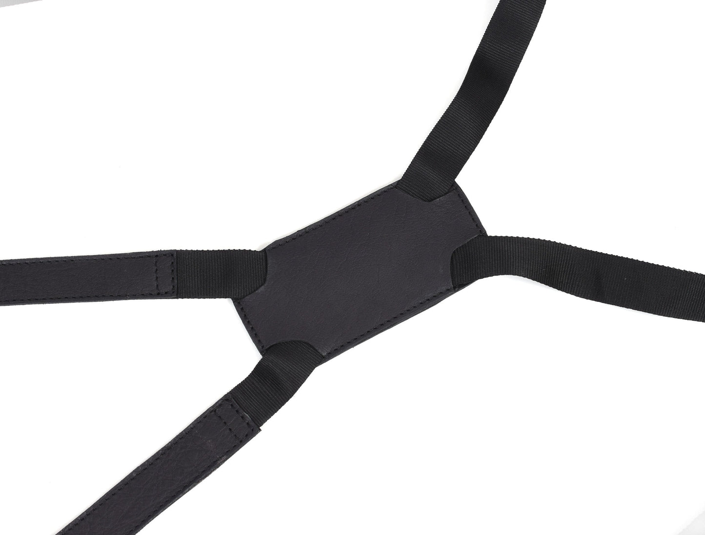 Arucas Leather Canvas Apron - Stress Grey - Velora Luxury Fashion