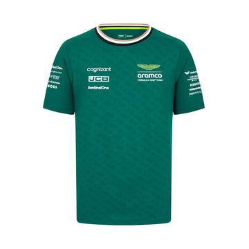 Aston Martin F1 2024 Alonso Team Tee - Green - Small - Velora Luxury Fashion