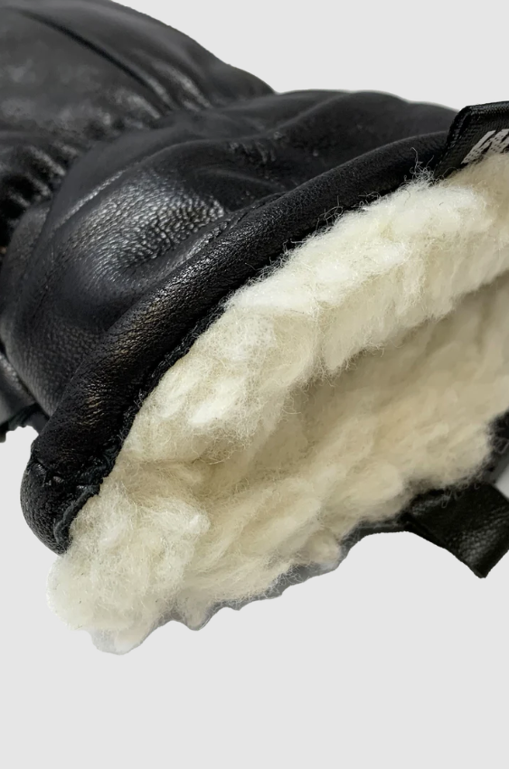 Auclair Men's Chevy Finger Leather Mitts - Velora Luxury Fashion