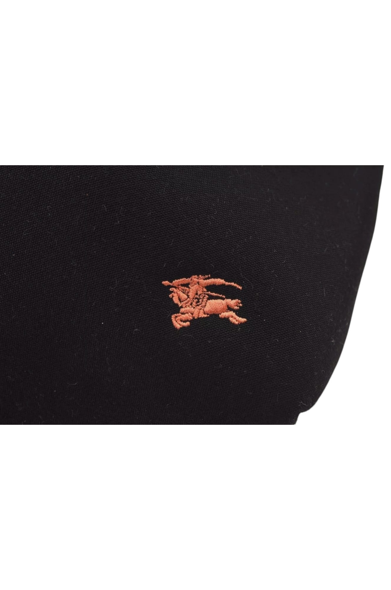 Authentic BURBERRY BLUE LABEL Hand Tote Bag Polyester Leather Black 7082L - Velora Luxury Fashion