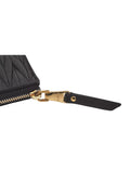 Authentic MIU MIU Vintage Matelasse Leather Coin Case Purse Black 8330L - Velora Luxury Fashion