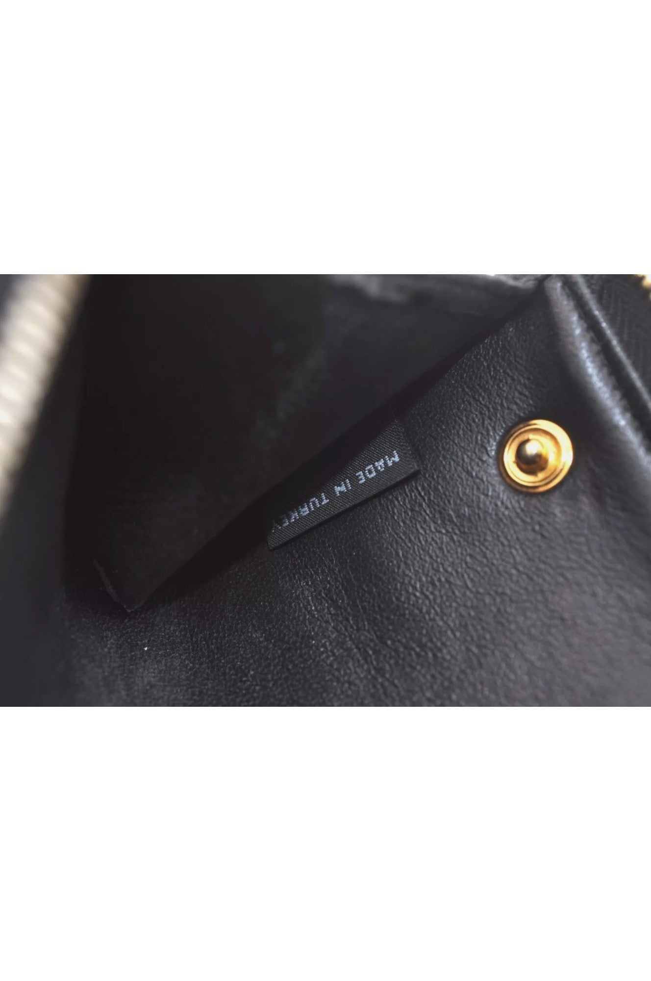 Authentic MIU MIU Vintage Matelasse Leather Coin Case Purse Black 8330L - Velora Luxury Fashion