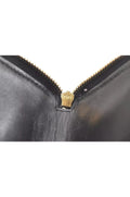 Authentic MIU MIU Vintage Matelasse Leather Coin Case Purse Black 8330L - Velora Luxury Fashion