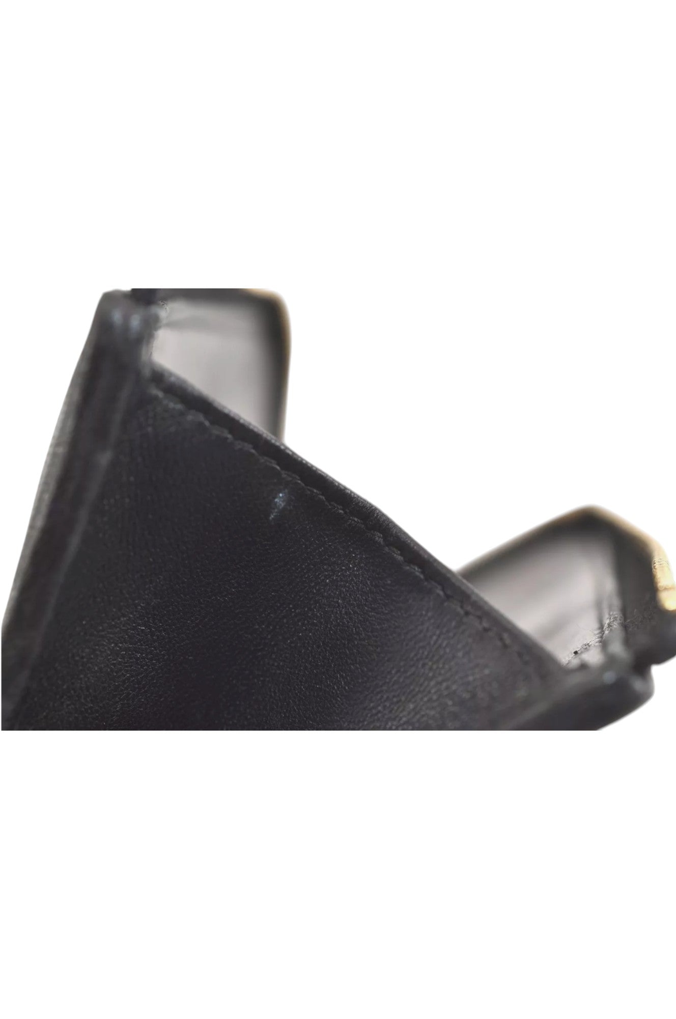 Authentic MIU MIU Vintage Matelasse Leather Coin Case Purse Black 8330L - Velora Luxury Fashion