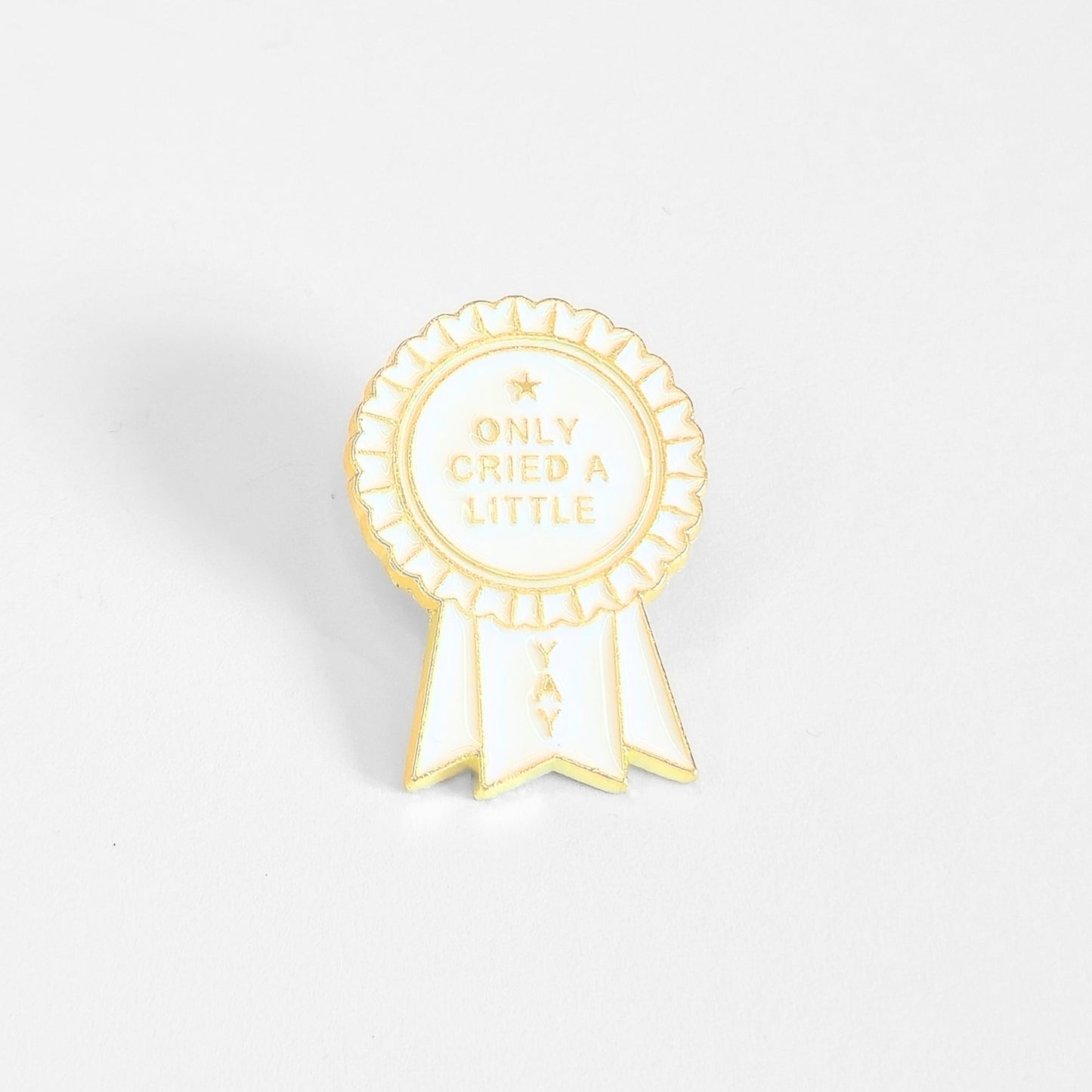 Only Cried a Little (Award Ribbon) | Collectible Pin - Velora