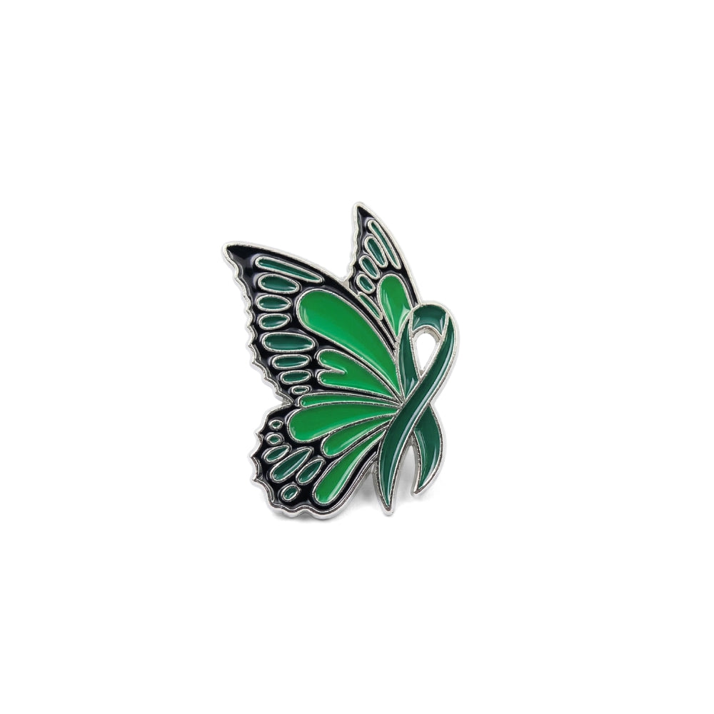 Awareness Ribbon (Green Butterfly) | Collectible Pin