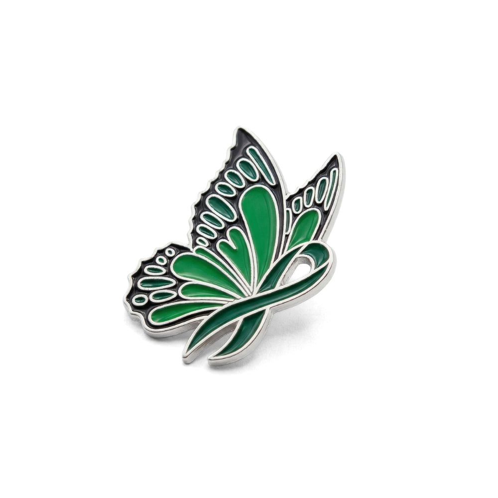 Awareness Ribbon (Green Butterfly) | Collectible Pin