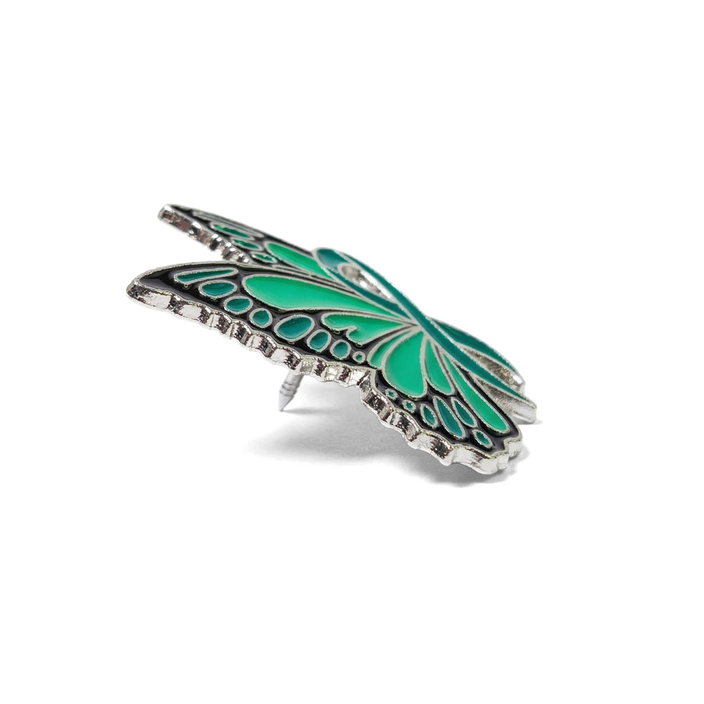 Awareness Ribbon (Green Butterfly) | Collectible Pin