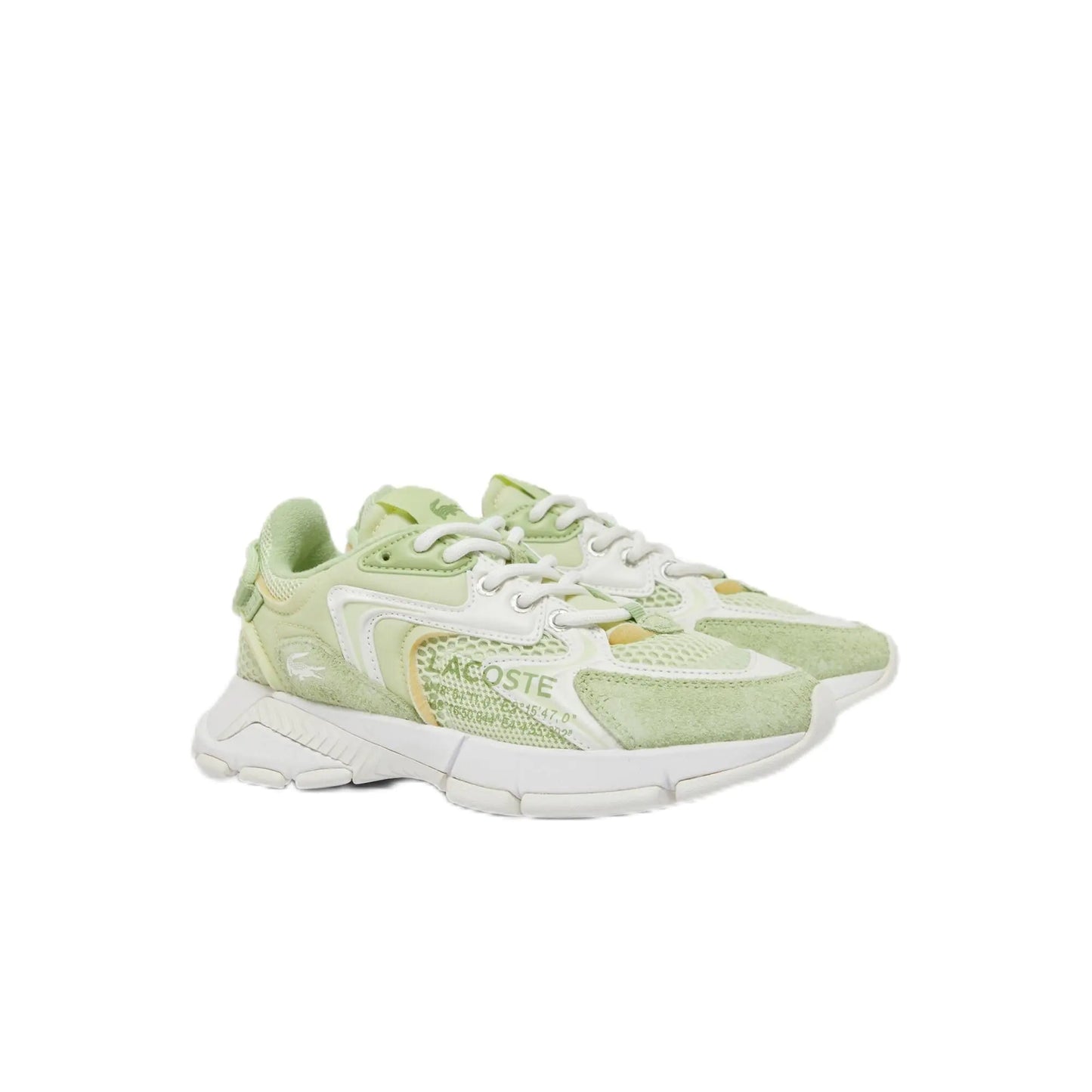 Lacoste Womens L003 Neo Sneaker LT GRN/WHT 9.5