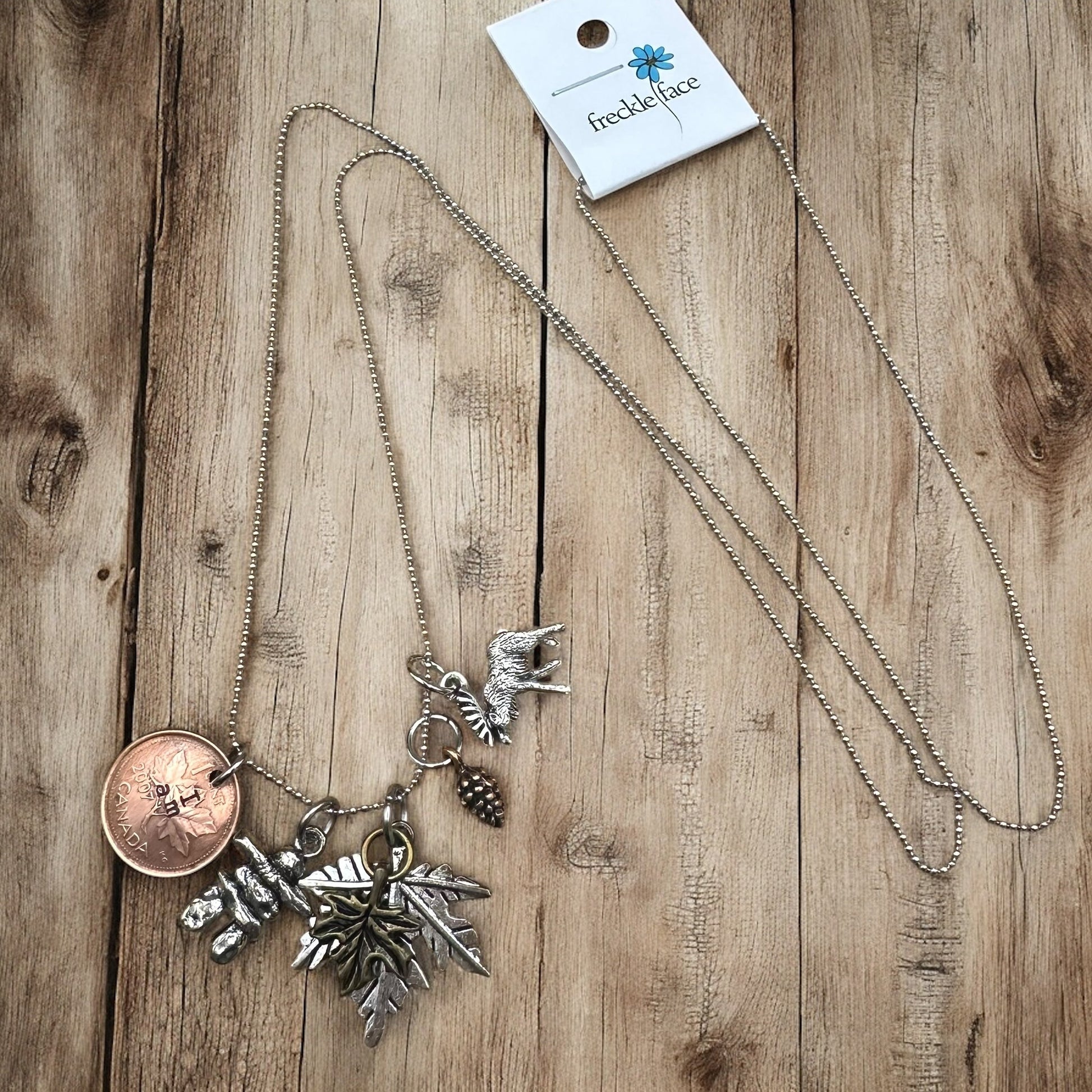 I AM CANADIAN Penny Necklace - Velora