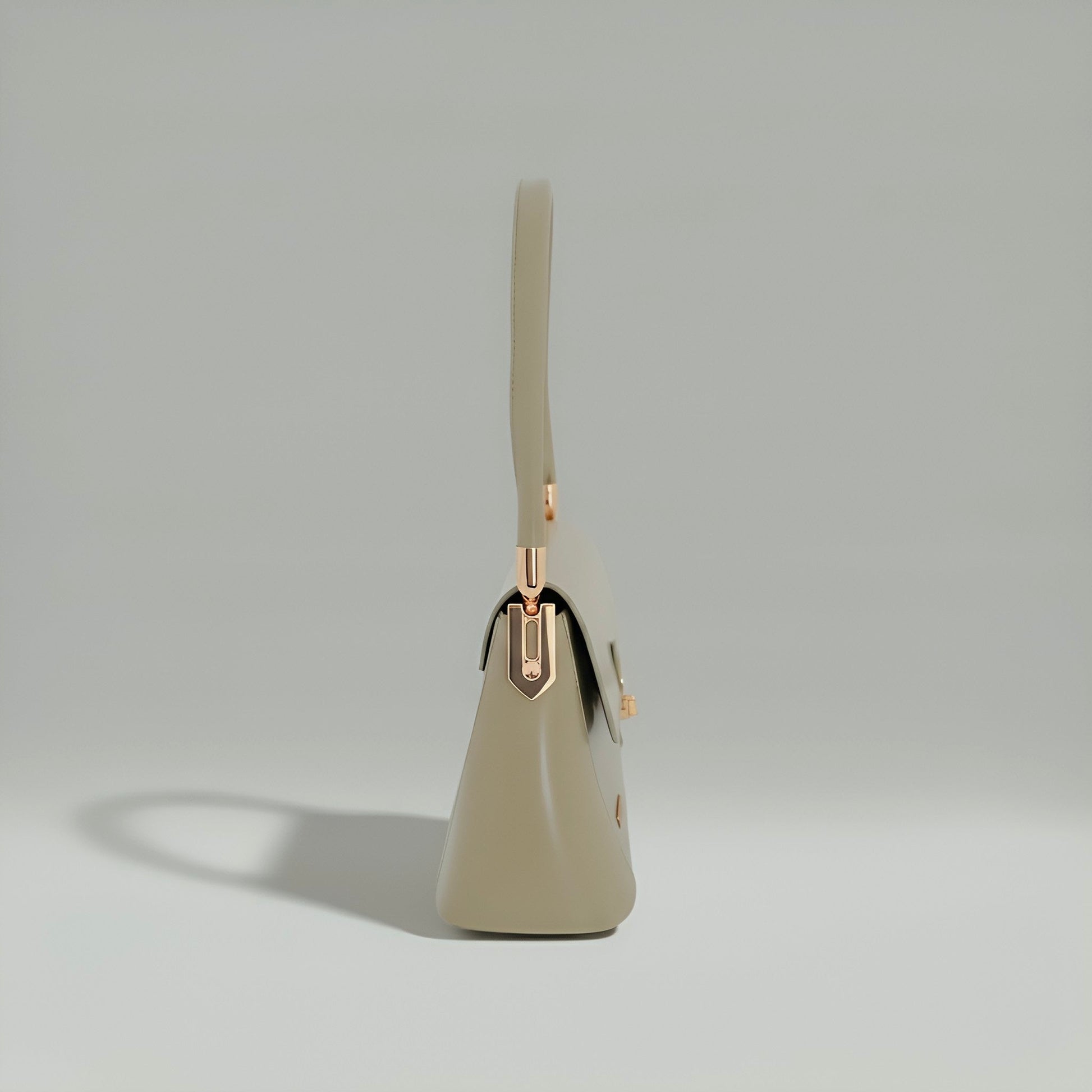 SERENE - Top Handle Shoulder Bag in Green - Velora