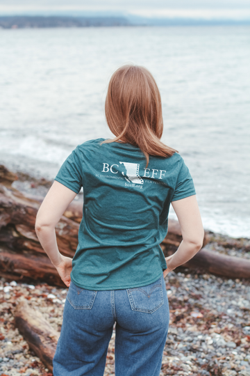 BCEFF TREELINE - Women's Eco Tee
