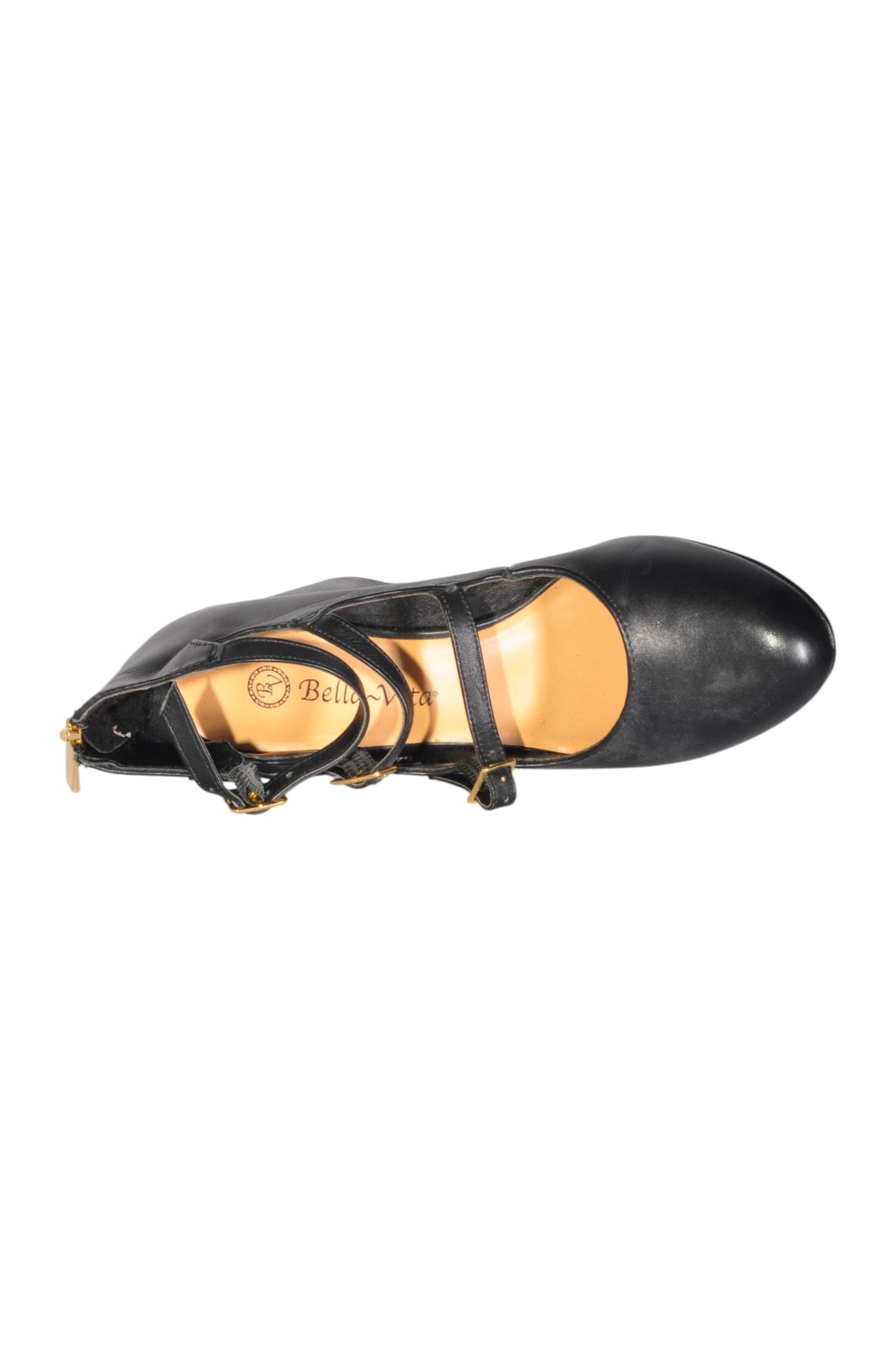 BELLA VITA Women Heels Regular fit in Black - 7.5 - Velora Luxury Fashion