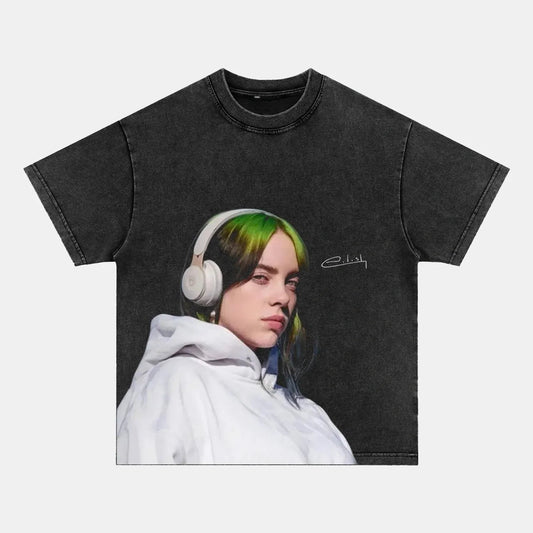 Billie Eilish: Music Icon Tee V27 - Velora