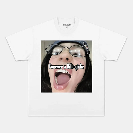 Billie Eilish: Forever a Billie Girl Tee - Velora