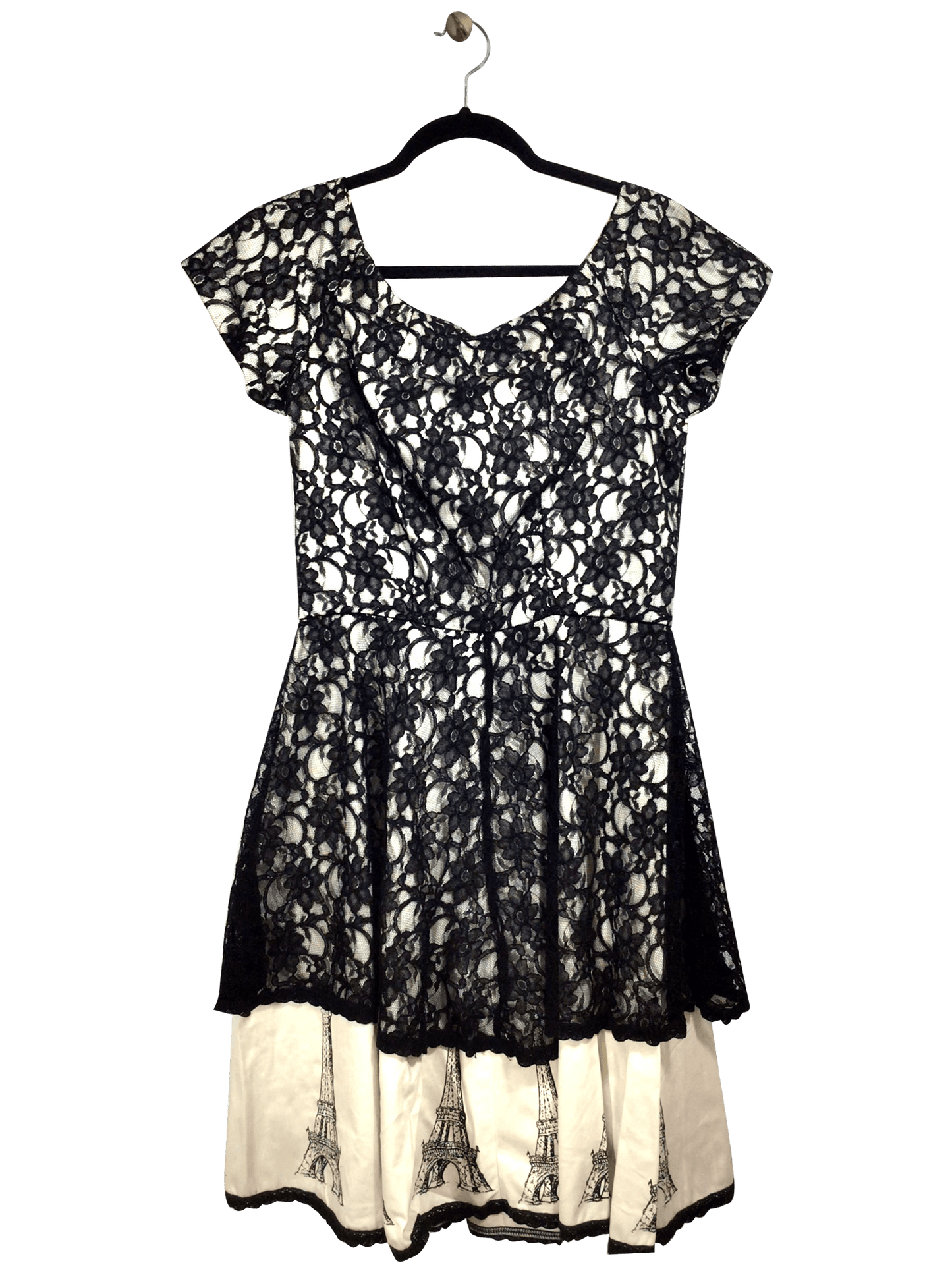 BLACKBIRD STUDIOS Shift Dress Regular fit in Black - L - Velora Luxury Fashion