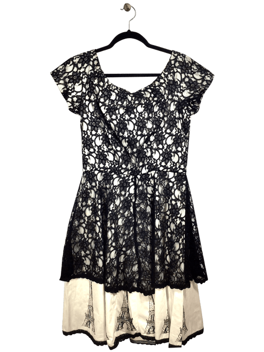 BLACKBIRD STUDIOS Shift Dress Regular fit in Black - L - Velora Luxury Fashion