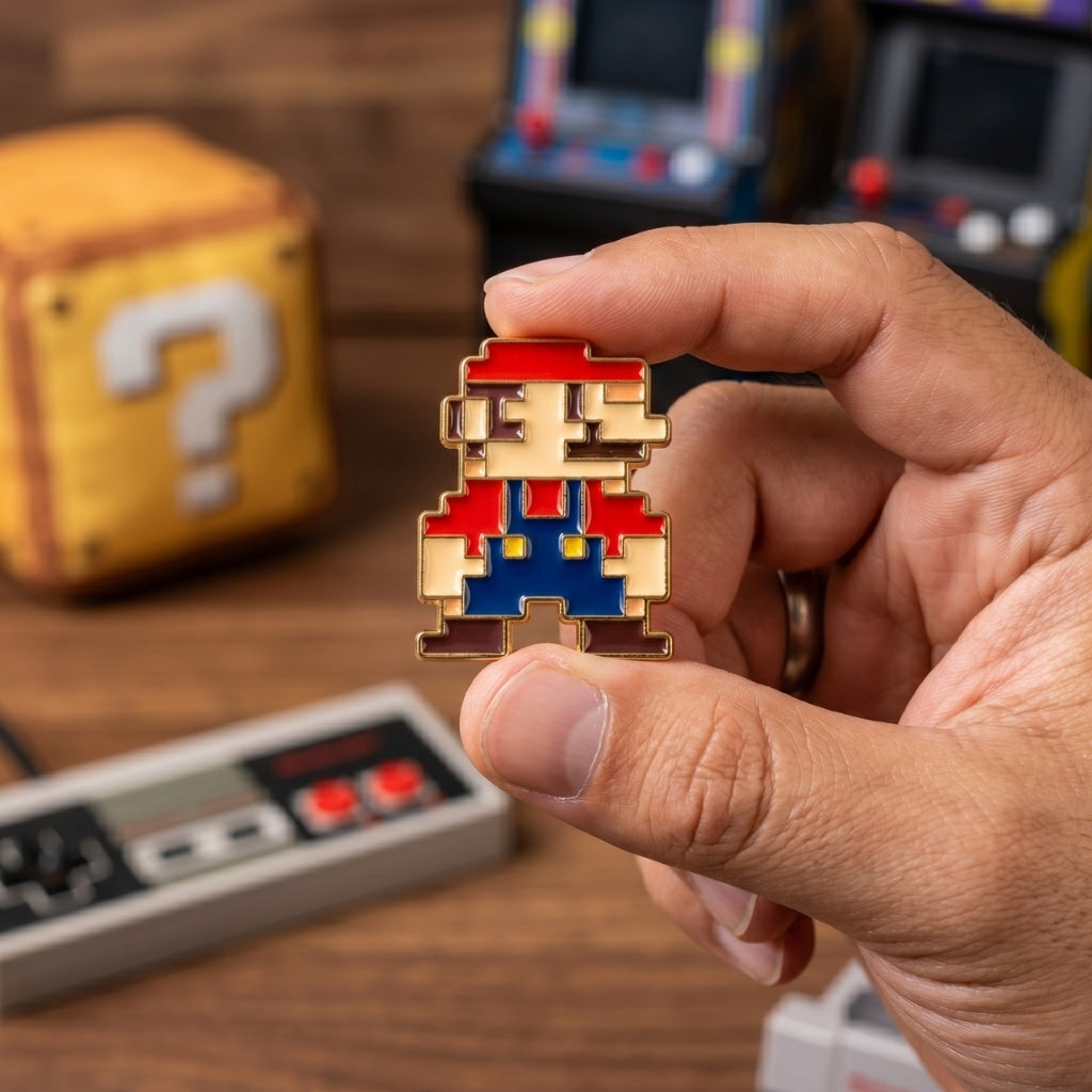 8-Bit Mario | Collectible Pin