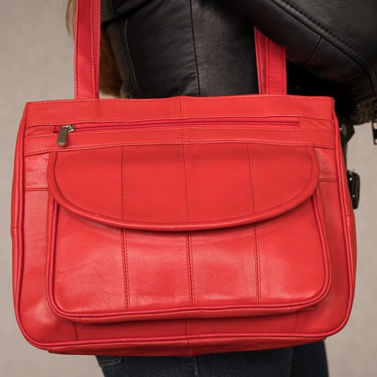 Ladies Soft Leather Shoulder Bag Boutique of Leathers/Open Road