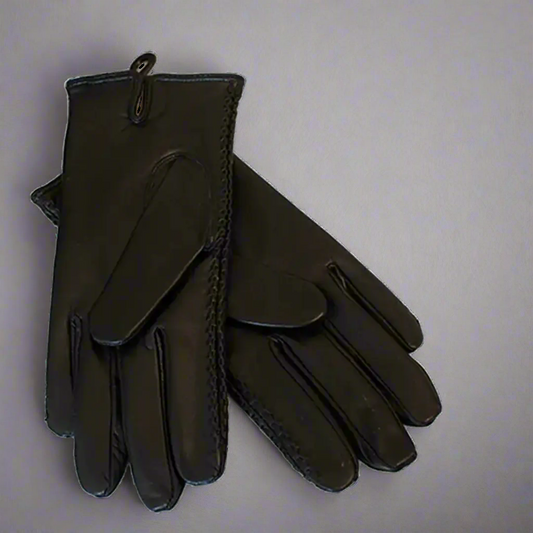 BOL Leather Gloves with Zig-Zag Stitches Boutique of Leathers/Open Road